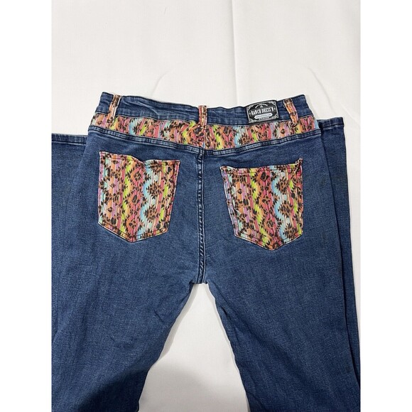 Womens Size 12 Ranch Dressn Boot Cut Jeans READ DISCRIPTION - Picture 7 of 11